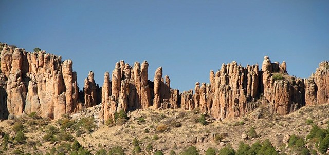 Sierra de Organos, Sombrerete
