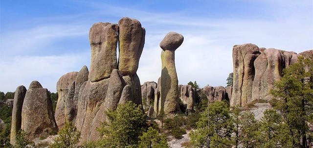 Valle de los Monjes, Creel