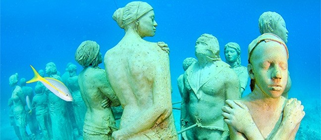 Museo Subacuático de Arte, MUSA, Isla Mujeres