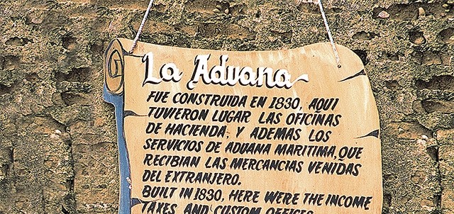 Antigua Aduana, San Blas