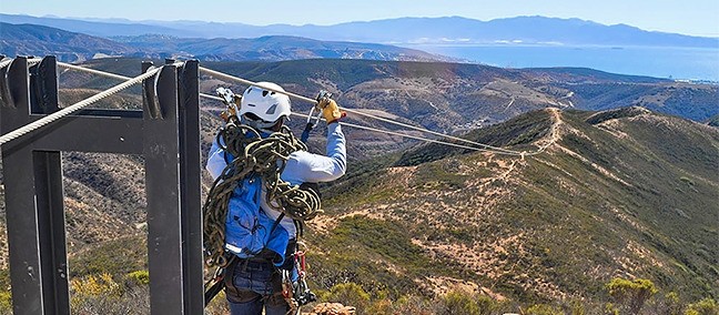 Desert Nest Zip Line Baja, Valle de Guadalupe