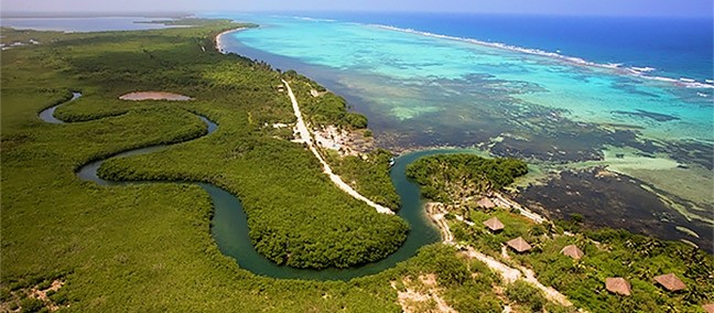 Parque Nacional Arrecifes de Xcalak, Xcalak