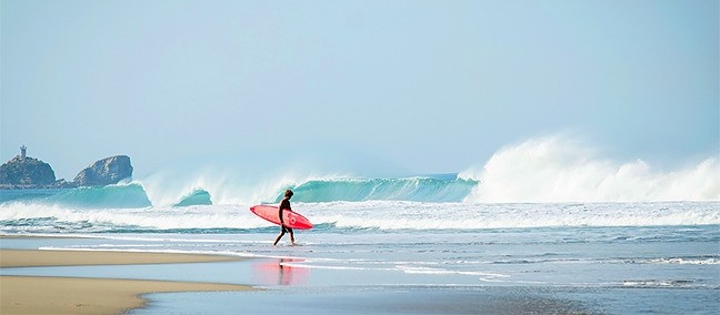 Playa de Zicatela, Puerto Escondido