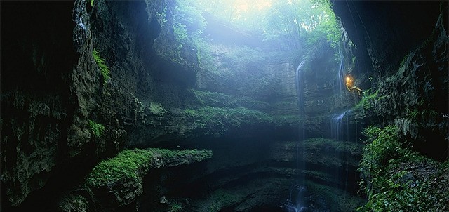 Sótano de las Golondrinas, Aquismón