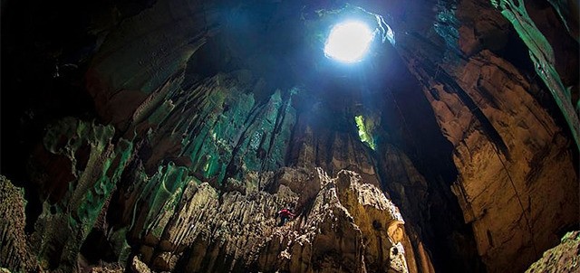 Sótano de las Golondrinas, Aquismón