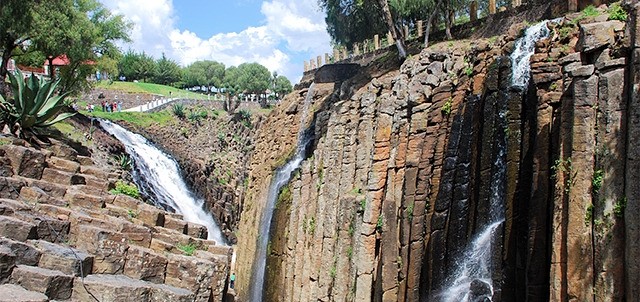 Prismas Basálticos, San Miguel Regla ( Huasca de Ocampo )