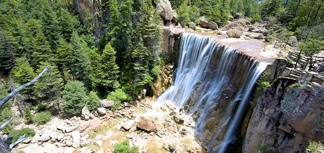 Cascada de Cusárare, Creel