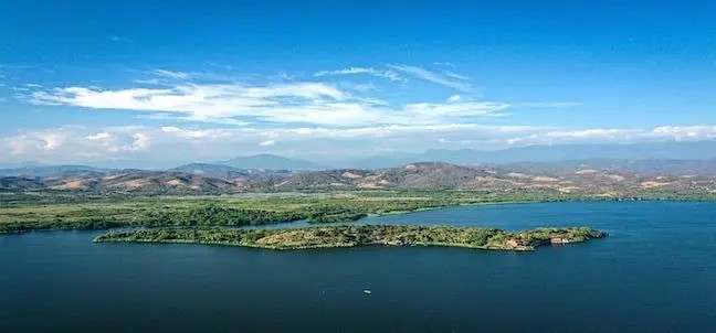 Isla Montosa, Pie de la Cuesta