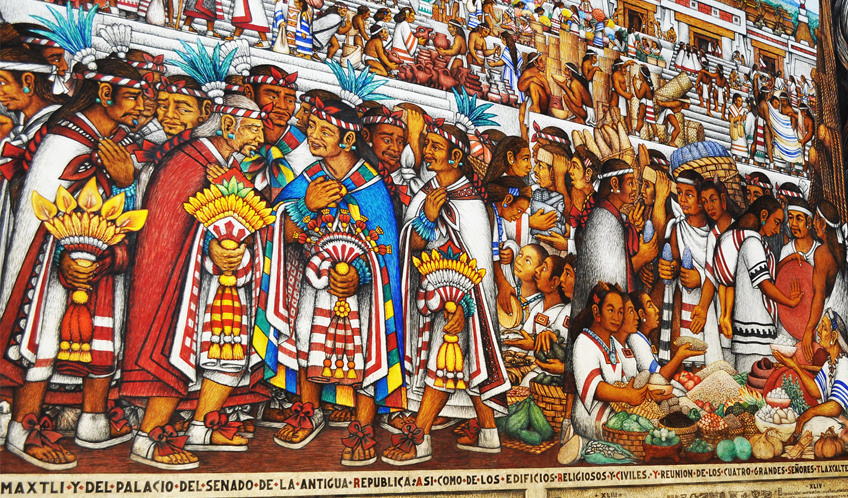 Zona Arqueológica de Cacaxtla / Xochitécatl