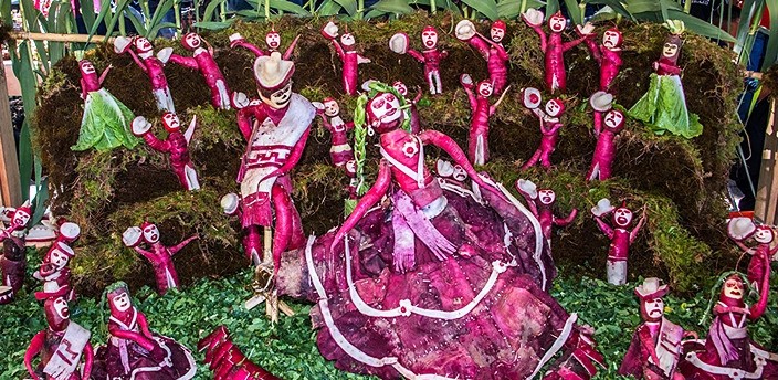 Noche de los Rábanos, Oaxaca