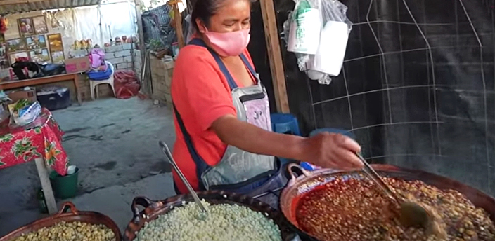 Elotes y esquites Doña Lupita, Bernal