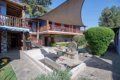 La Casa Azul, San Miguel Regla ( Huasca de Ocampo )