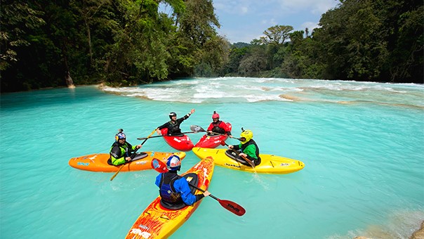 Kayaking